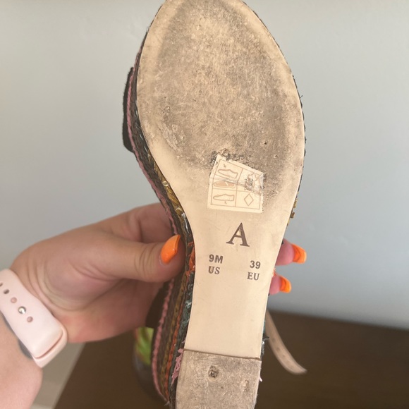 Anthropologie Wedges size 9 EU 39 - Picture 5 of 6